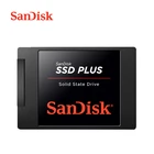 Внутренний твердотельный накопитель Sandisk Plus 120 ГБ, 240 ГБ, 480 ГБ, 1 ТБ, 2 ТБ твердотельный жесткий диск SATA III 2,5 дюйма, SSD для ноутбука