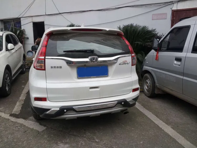 Спойлер для CR-V 2012-2015 Honda CRV спойлер JSDK ABS пластик Материал заднее крыло автомобиля