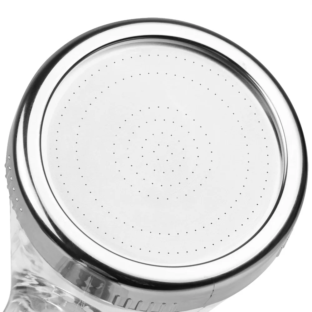 8cm Water Saving Bathroom Shower Filter SPA Handheld Head Faucet Sprayer Anion Energy Ball Pressurized Showerhead | Обустройство дома