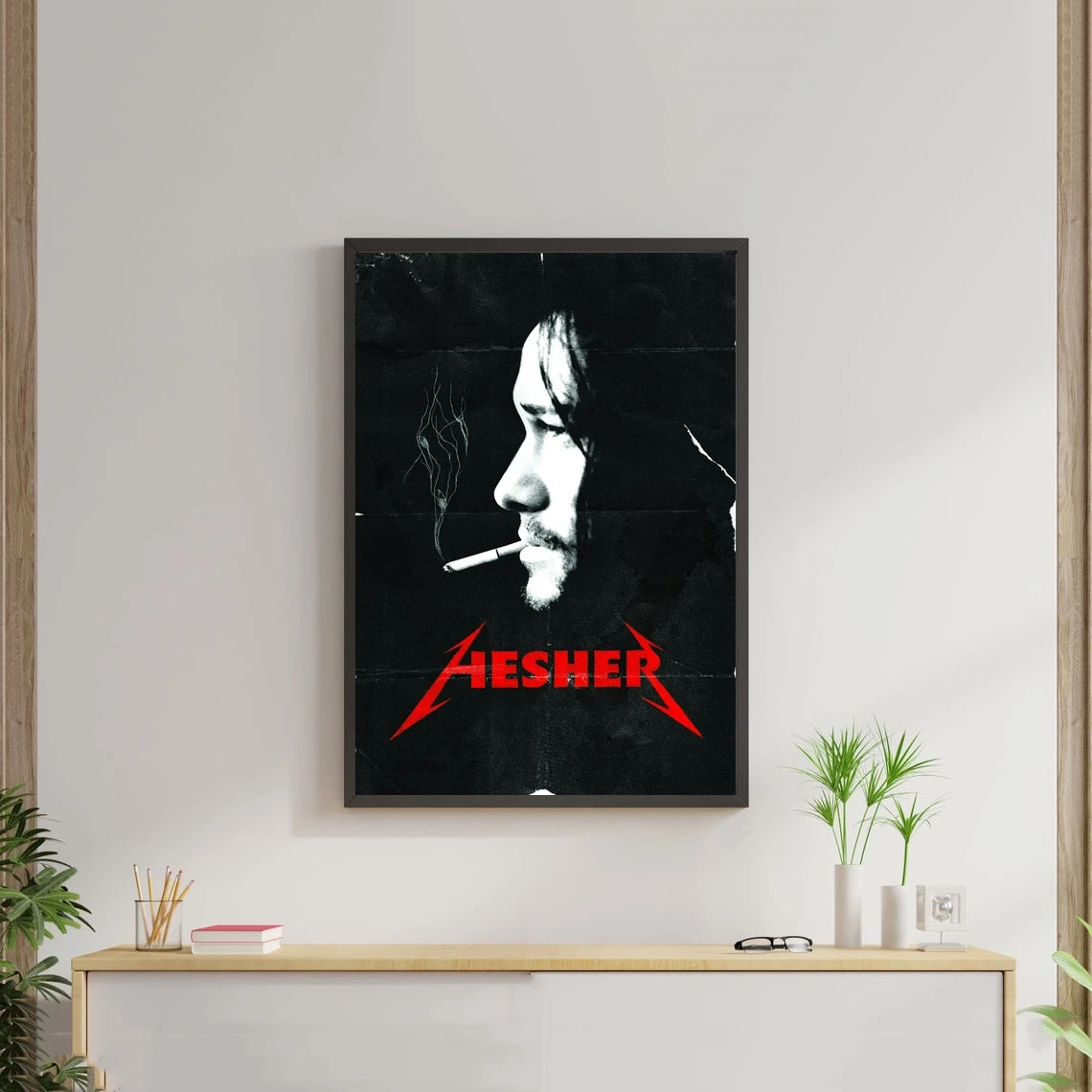 Плакат с фильмом Hesher печать на холсте настенная живопись украшение для дома (без