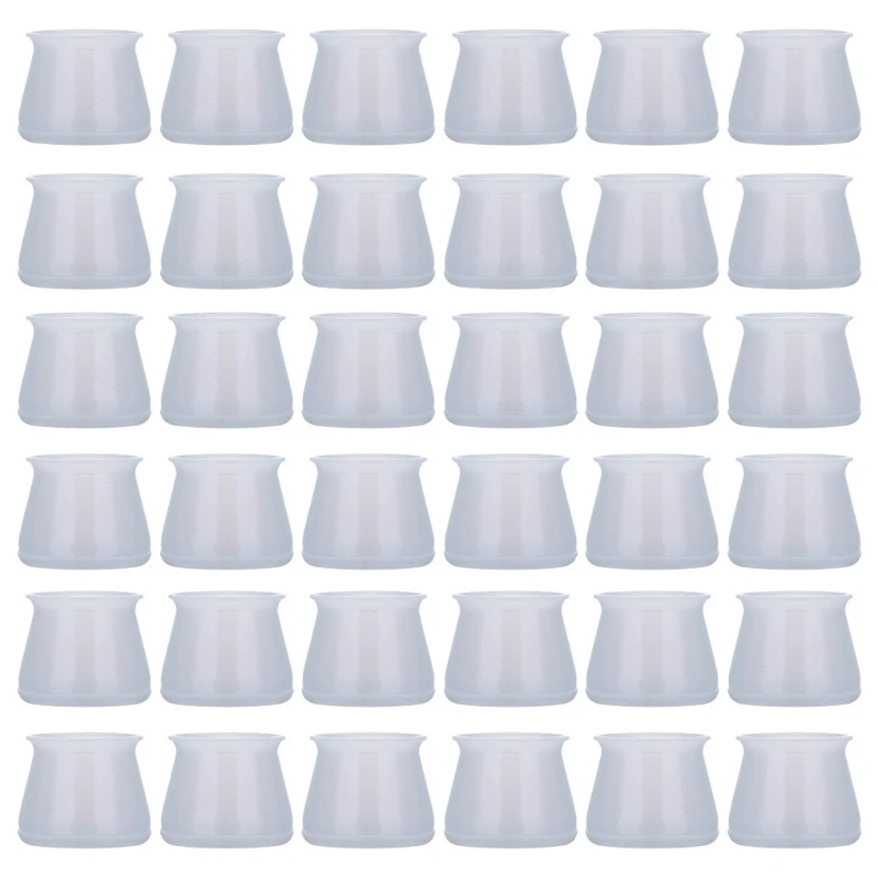 Чехлы для ножек стула мягкие пластиковые мебельные протекторы пола 36 шт. | Дом и