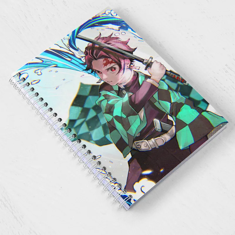 Распродажа блокнот аниме киметасу no Yaiba Kamado Tanjirou бумажный ежедневник планировщик