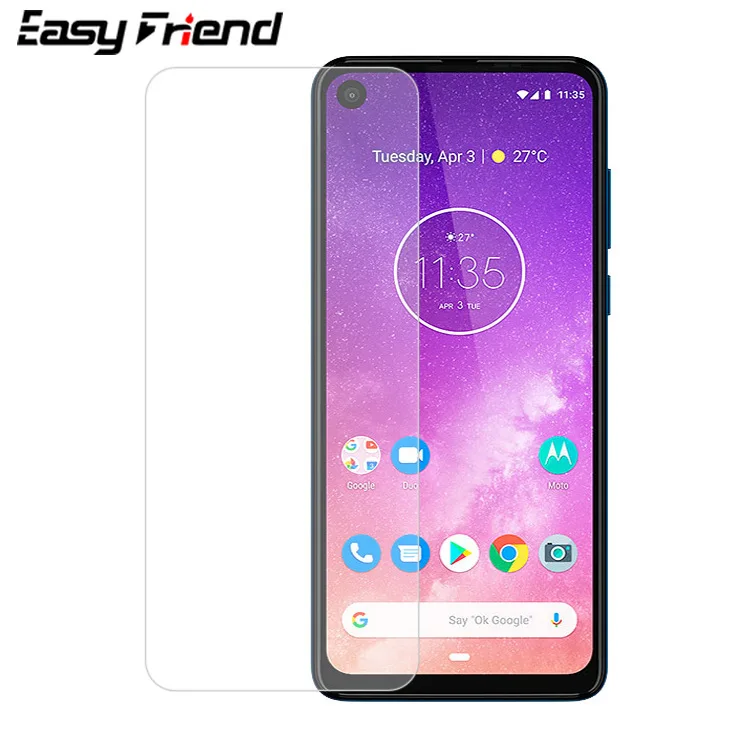 

For Motorola Moto One Vision Action Zoom P40 P50 Screen Protector Protective Film Guard Tempered Glass