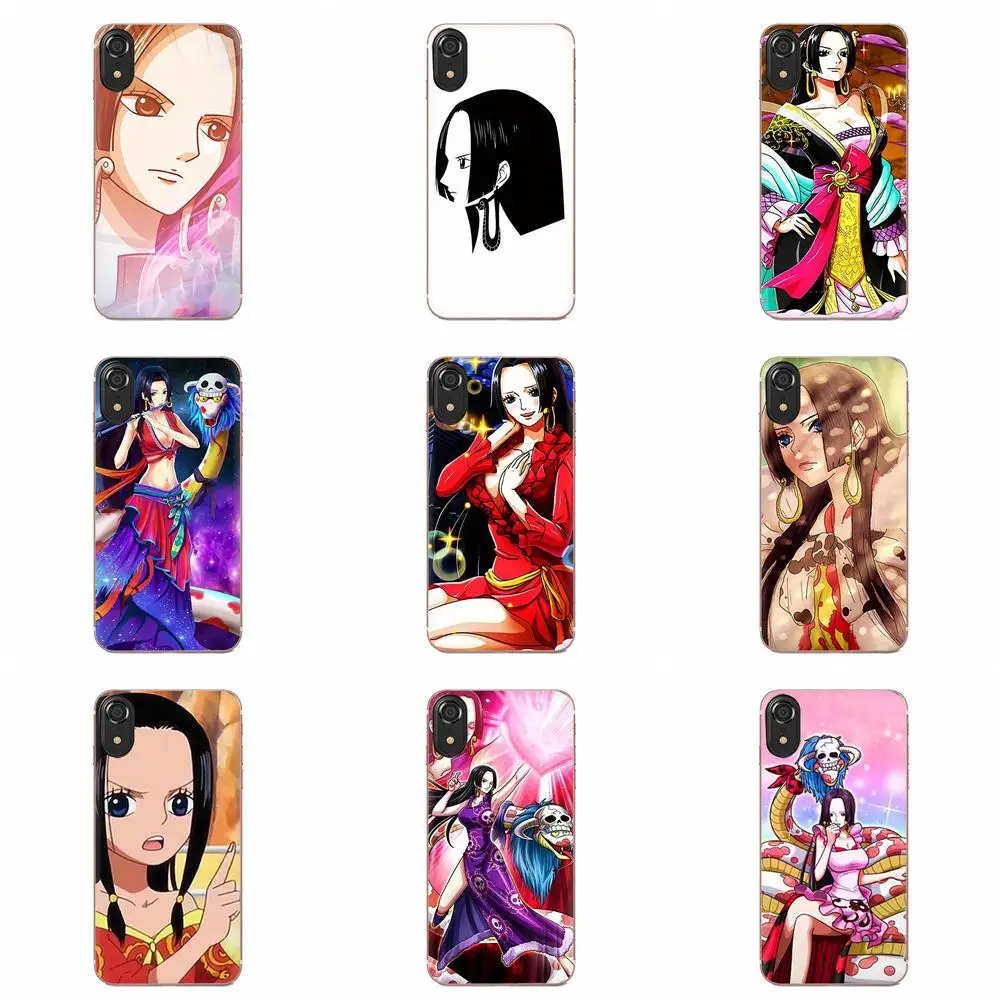 И изображением героев манги нами Boa Хэнкок для Huawei Nova 2 V20 Y3II Y5 Y5II Y6 Y6II Y7 Y9 G8 G9 GR3 GR5 GX8