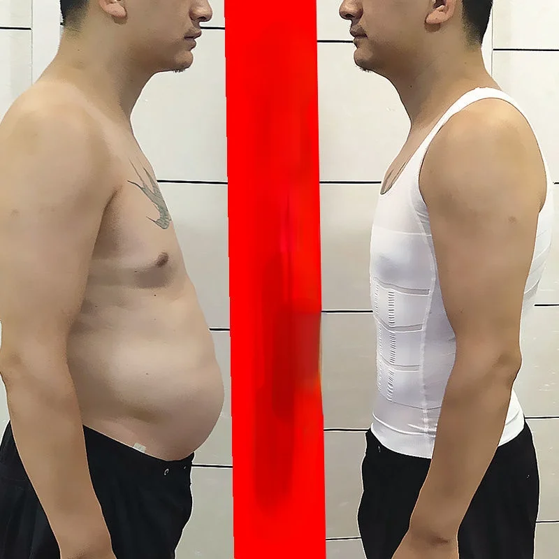 Мужские майки для коррекции фигуры тренировочные похудения и мужские рубашки