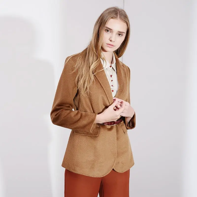 Оригинальный дизайн 2019 осень маленький костюм куртка Женская мода темперамент
