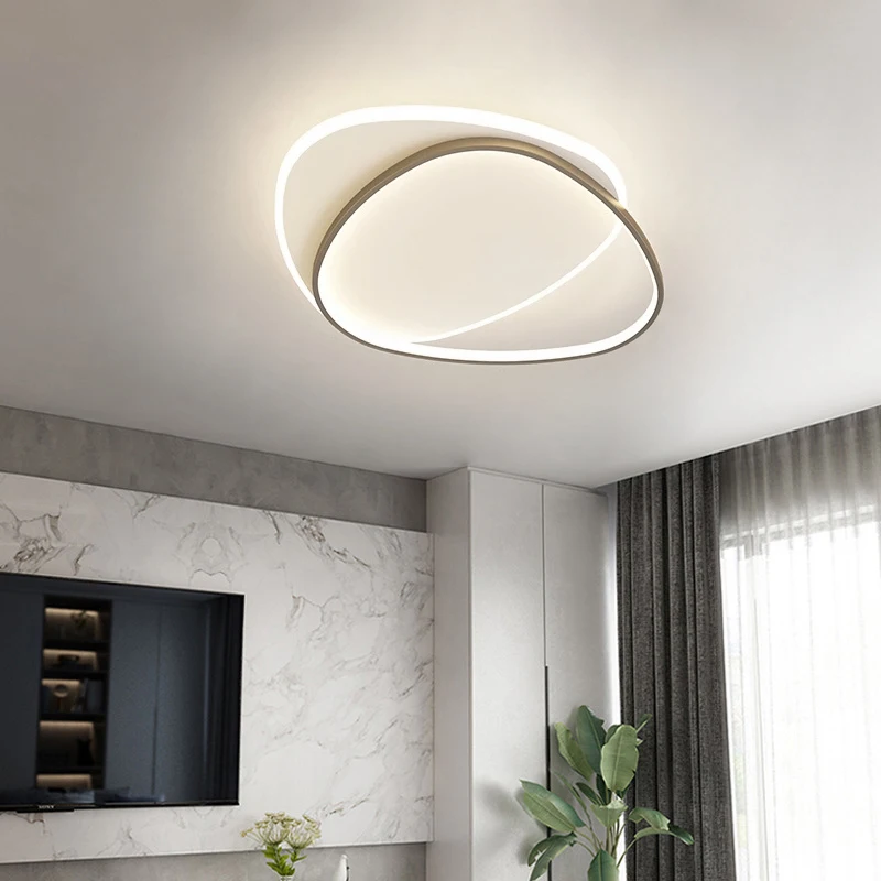 Ultra-thin Modern LED Ceiling Light for Dinning Room Indoor Round Lighting Lamp Lustre Kitchen Fixture Lights