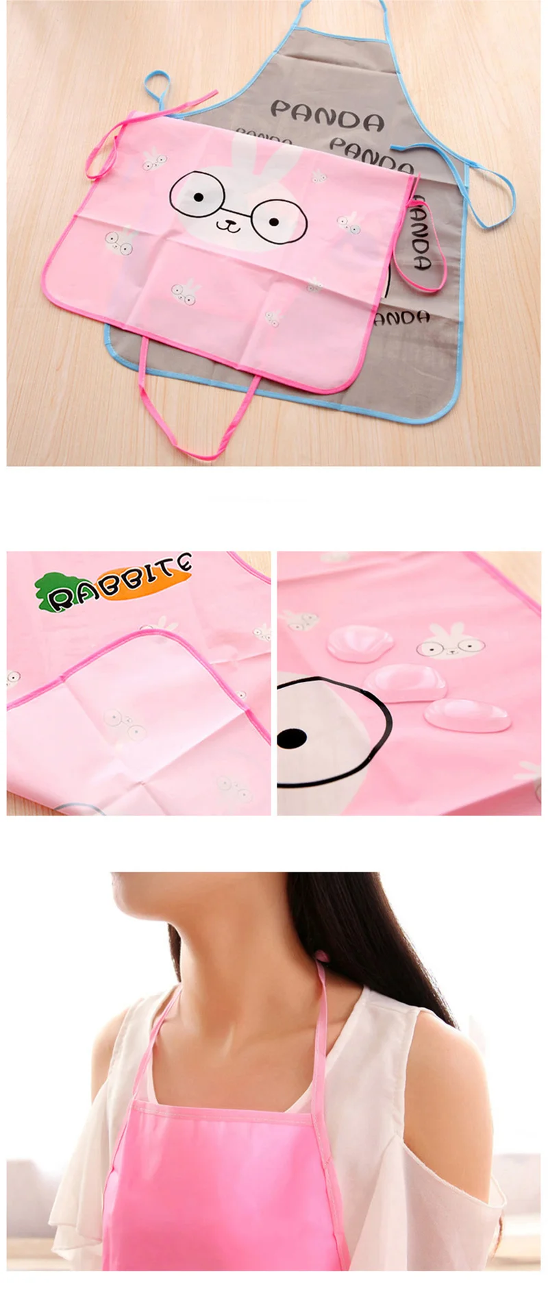 Водонепроницаемые домашние нагрудники без рукавов для взрослых Кухонные