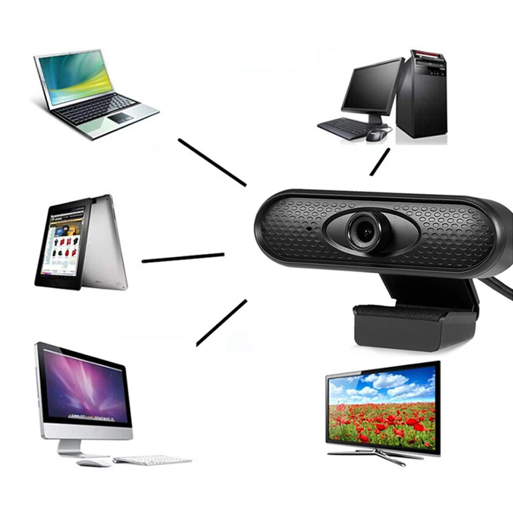 Испания США Быстрая доставка USB накопитель бесплатно HD 1080P мини веб камера с