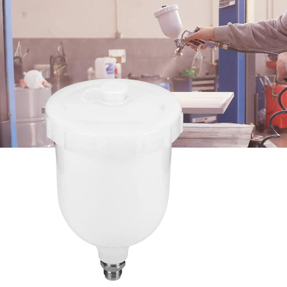 

600 мл профессиональная травяная маска для Краска в баллоне-распылителе чаш Пластик краски сосуд для аэрографии контейнер для принадлежност...