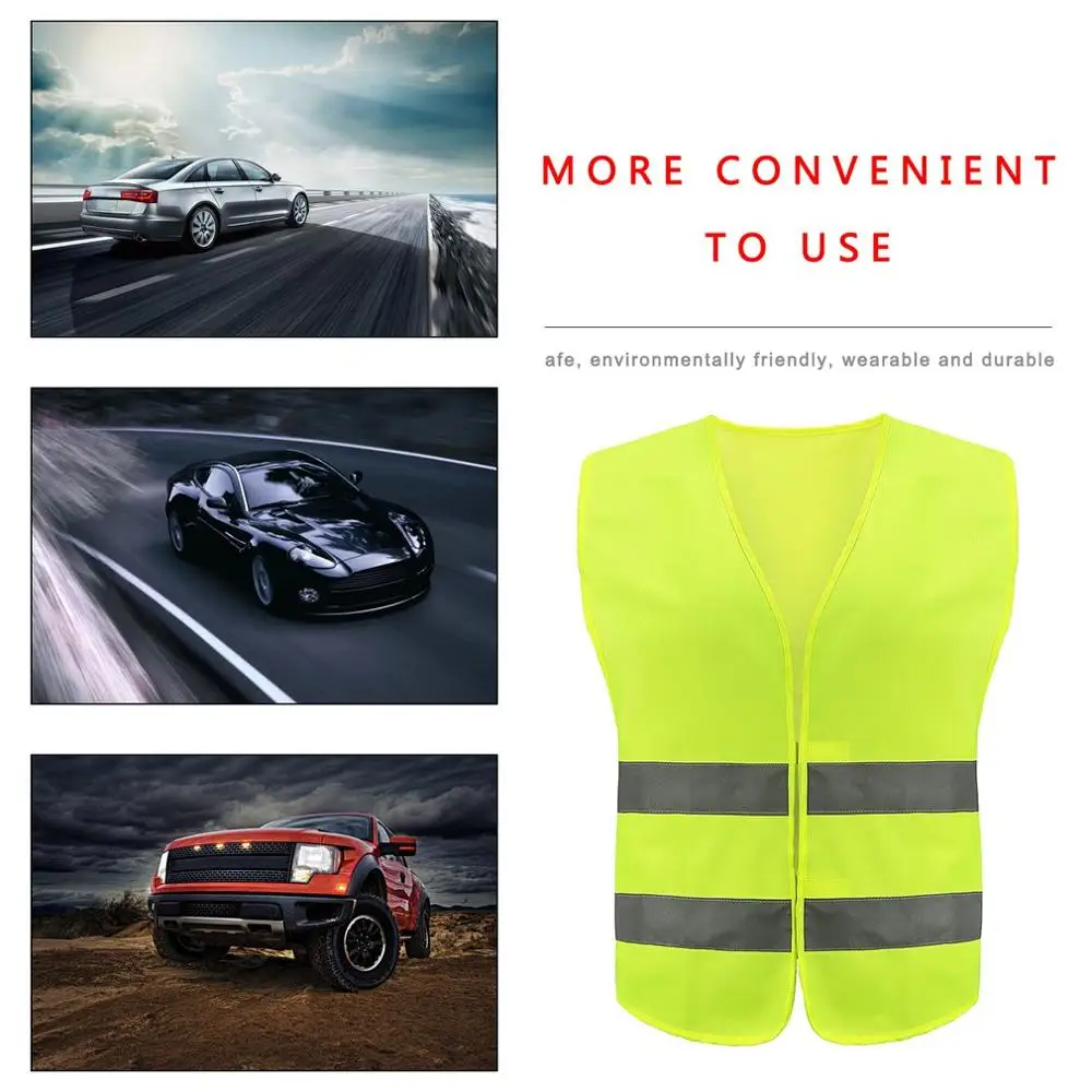 Светоотражающая одежда для автомобиля защитный жилет тела защитное устройство