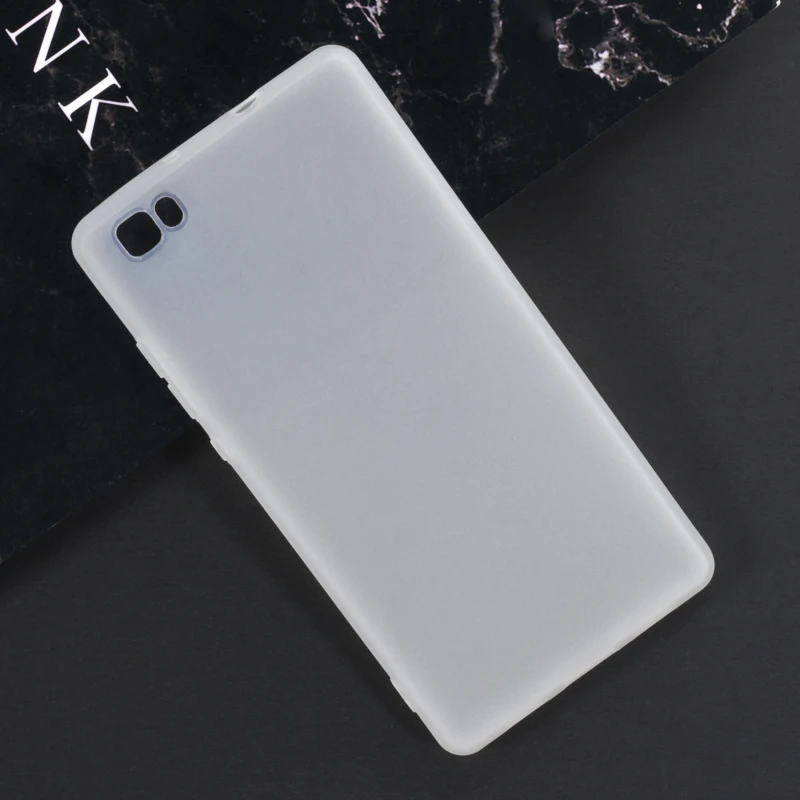 White Soft Silicone Дерево зерна PU кожаный чехол для Huawei P8 Lite флип чехол для Huawei P8 Lite бизнес чехол мягкий силиконовый задняя крышка - Цвет: White Soft Silicone
