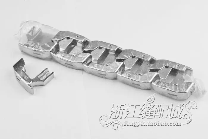 Прижимная лапка из хлопка и протектора в виде лодки для швейной машины с одной