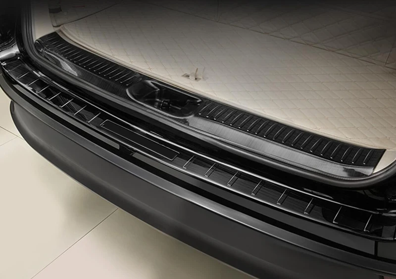 Внешние аксессуары для Toyota Highlander 2018 задняя защита из нержавеющей стали задний