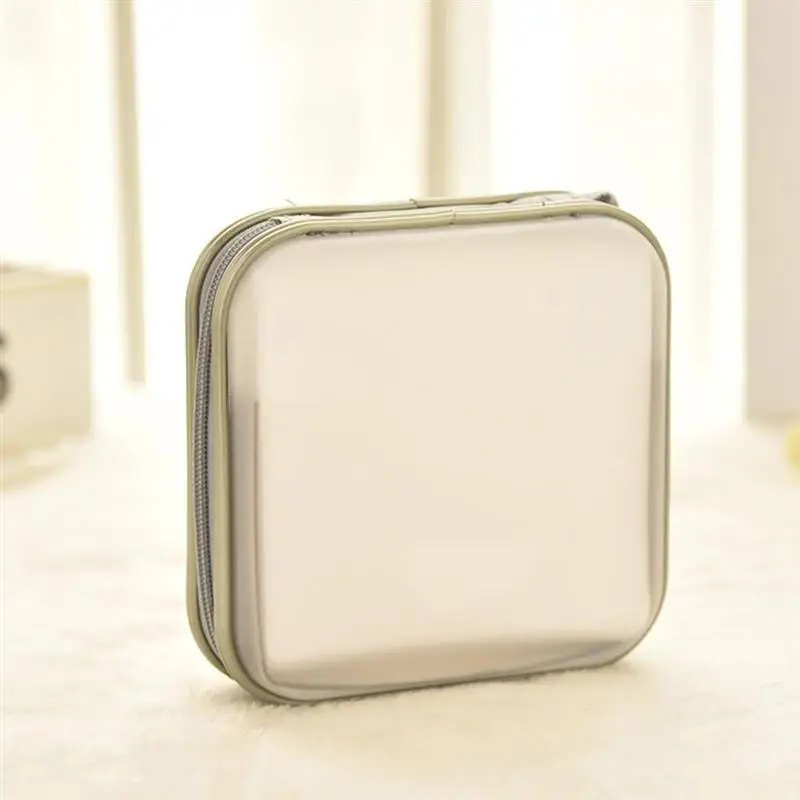

40pcs Portable Disc CD DVD Wallet Storage Organizer Case Boxes Holder CD Sleeve Hard Bag Album Box Cases with Zipper