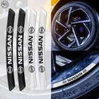 4 шт. модифицированные автомобильные наклейки кольцо шины декоративные Царапины Защитная пленка для Nissan Tiida qashqai j11 versa kicks автомобильные аксессуары
