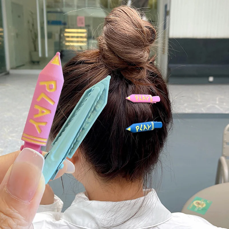 

MISANANRYNE карандаш заколка для волос для женщин девочек геометрические забавные заколки милые заколки головные уборы ювелирные изделия Аксессуары для волос