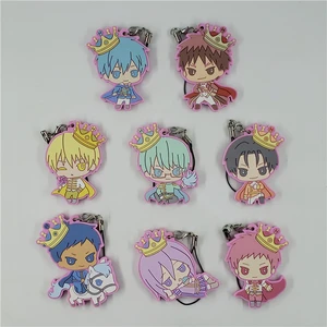 Резиновый брелок с Баскетбольным принтом Kuroko no Basuke Kagami Taiga Kuroko Tetsuya кисэ рёта