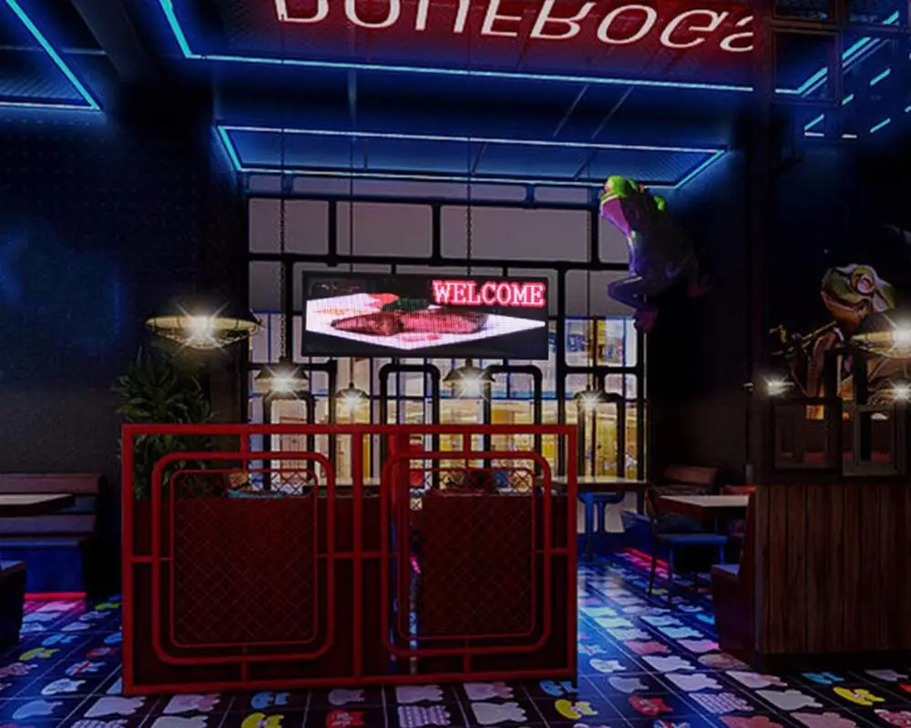 RGB полноцветный P5 внутренний СВЕТОДИОДНЫЙ знак сообщений движущийся