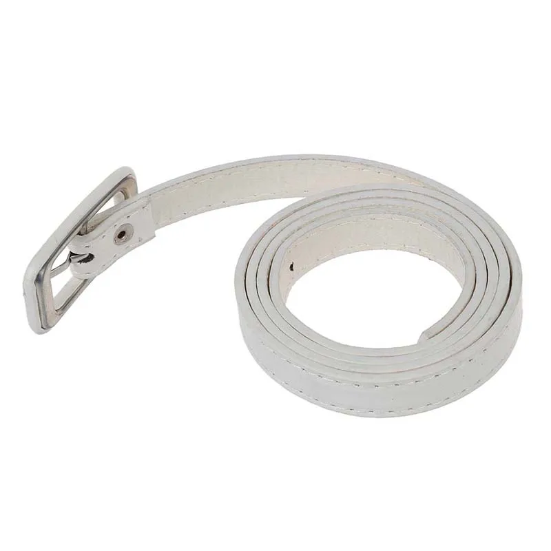 Из искусственной кожи узкие Платье с поясом поясном ремне w/Пряжка для