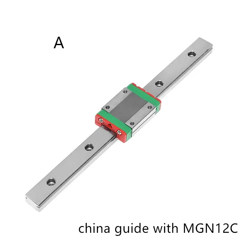 Линейная направляющая MR12 MGN12 длина 150 мм 200 с блоком MGN12C или MGN12H опорная рейка 12 1