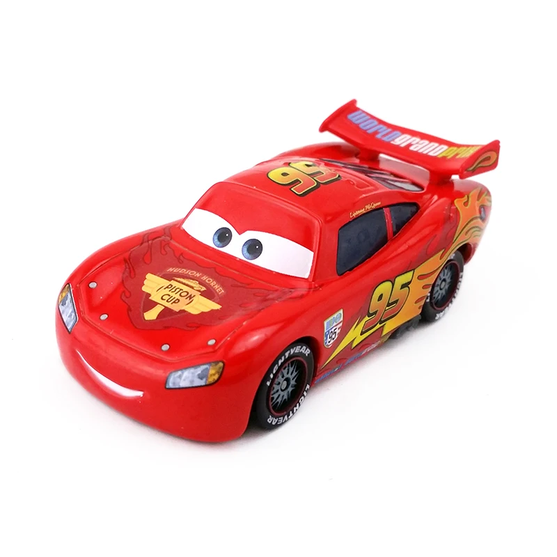 Машинки Disney Pixar в масштабе 1:55 металлическая литая машина Полицейская модель для