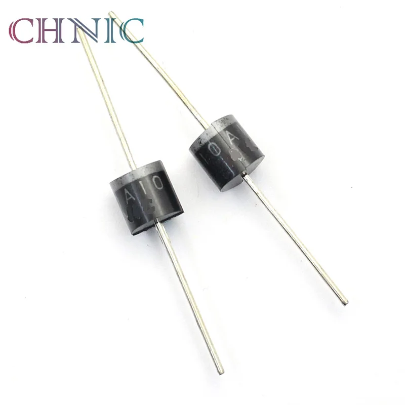 

10PCS 10A10 R-6 DIP 10A 1000V 10a10 electrical Axial Rectifier Diode NEW