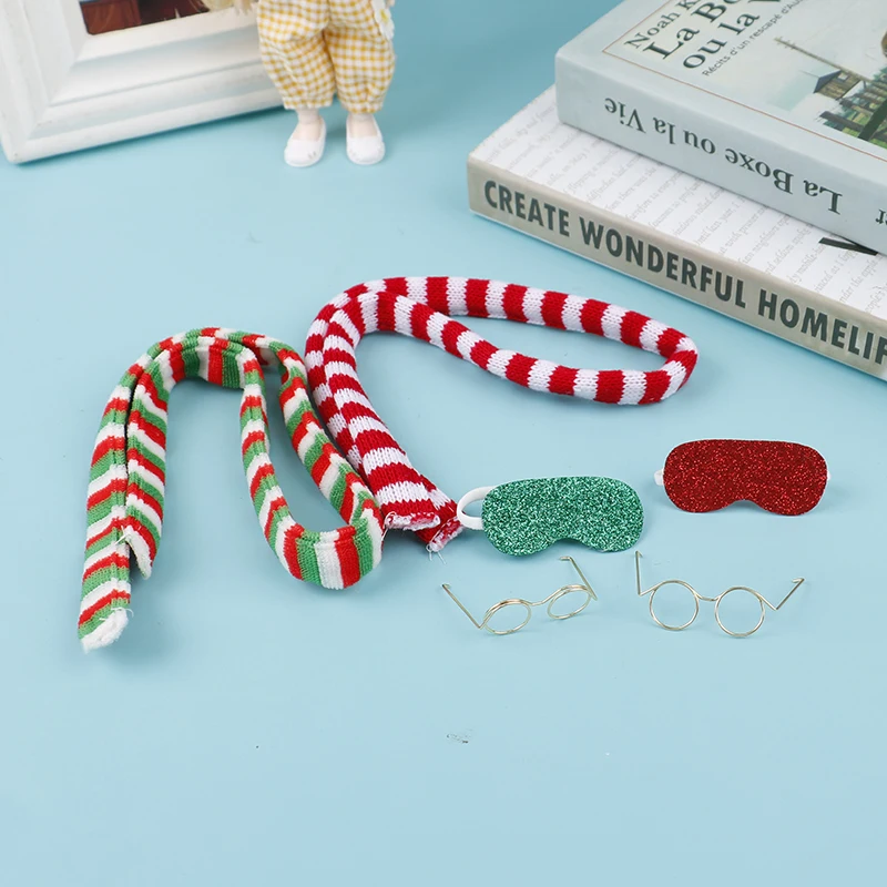 1/3 шт. рождественские игрушки для кукол аксессуары эльфов зеленый красный белый