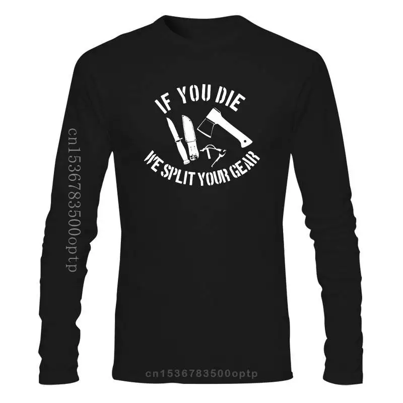 

Новая брендовая одежда лето 2021, крутые топы с круглым вырезом, футболка для выживания в дившем стиле If You Die-мужские футболки всех размеров, о...