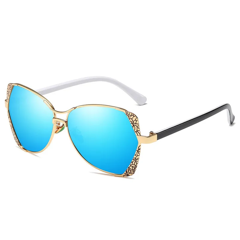 

Красочные новые модные индивидуальные Светоотражающие линзы женские уличные очки Классические солнцезащитные очки популярные солнцезащи...