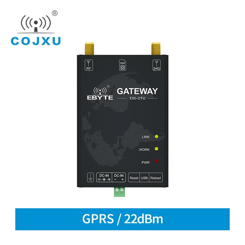 SX1268 GPRS gprs LoRa 22 дБм 433 МГц RF в E90 DTU(400SL22 GPRS) беспроводной трансивер модем сервер с
