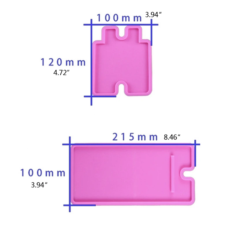 

Handmade Mobile Phone Stand Silicone Resin Mold Phone Holder Epoxy Resin Moulds Craft Cell Phone Bracket Silicone Mold