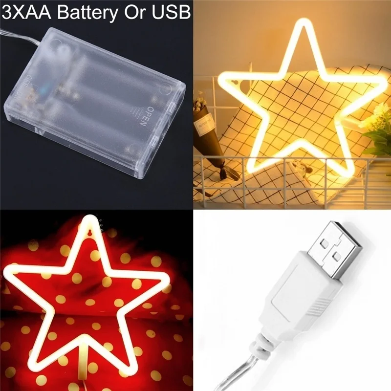 Творческий светодиодный неоновый светильник знак любящее сердце Свадебная