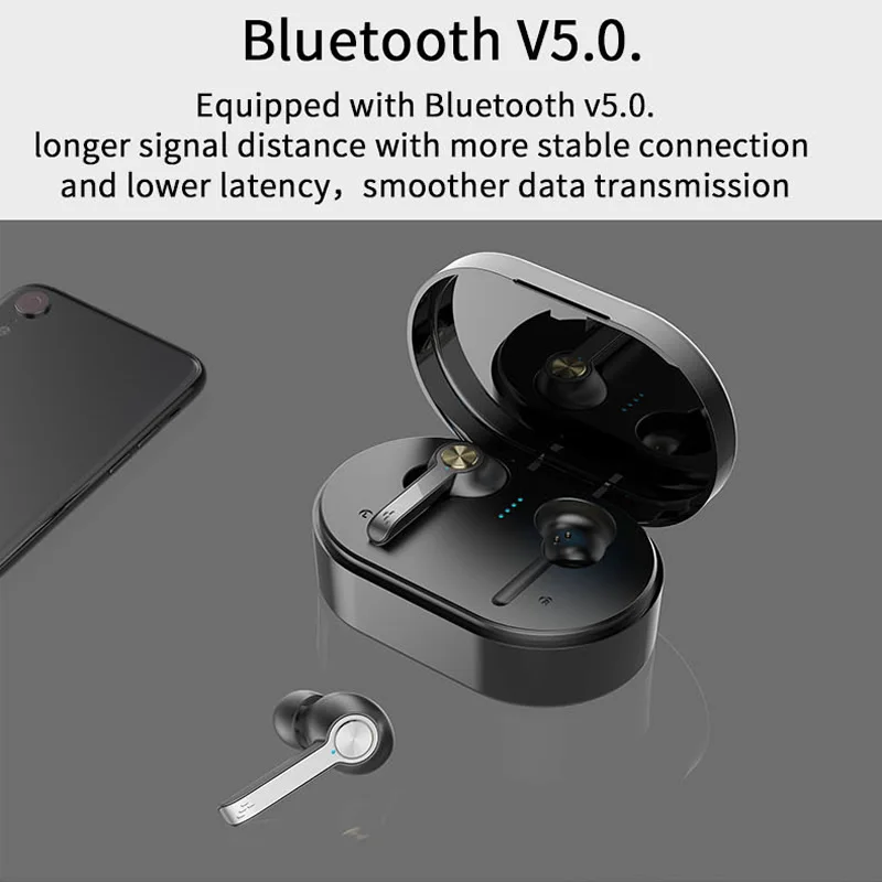 Arylic Bluetooth наушники BT 5 0 настоящие беспроводные стерео с микрофоном TWS Mic гарнитура