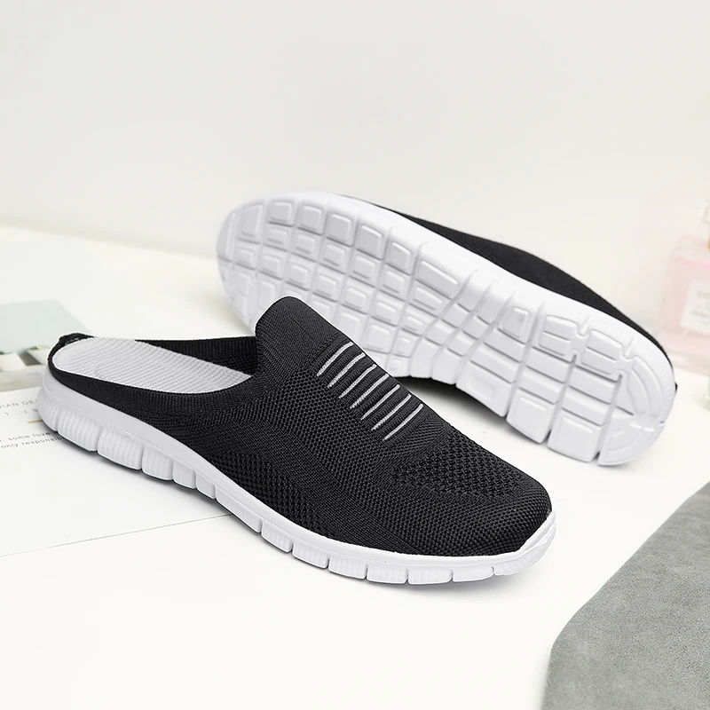 Женская обувь на плоской подошве Туфли без задника Повседневная Комнатные