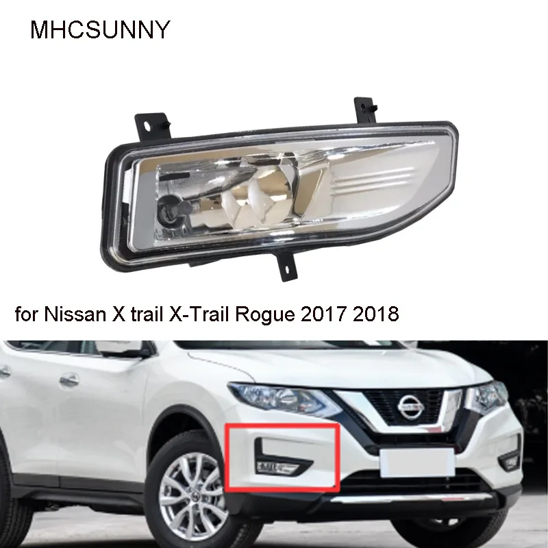 Передние противотуманные фары для Nissan X-Trail Rogue 2017 2018 DRL | Автомобили и мотоциклы