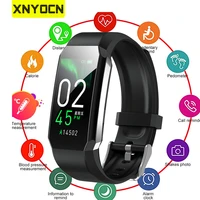 xnyocn 2021 smart band watch body thermometer blood pressure fitness bracelet waterproof sport smart watches for women men