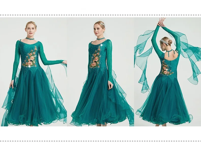 Женское бальное платье с вышивкой розовое блестками для бальных танцев танго