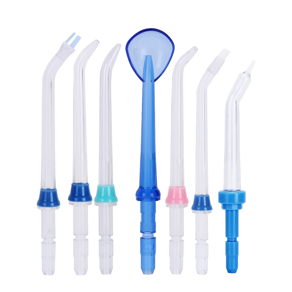 

Nicefeel 1000ml Electric Oral Irrigator Teeth Cleaner Care Dental Flosser SPA Water Flosser + 7 Pcs Jet Tips