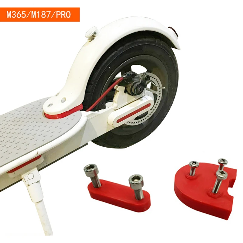 Rear Mudguard Spacer Kickstand Spacer for Xiaomi M365/Pro Scooter Upgrade 3D Printed Kit for 10 inch M365 Wheel Kit/Foot Support