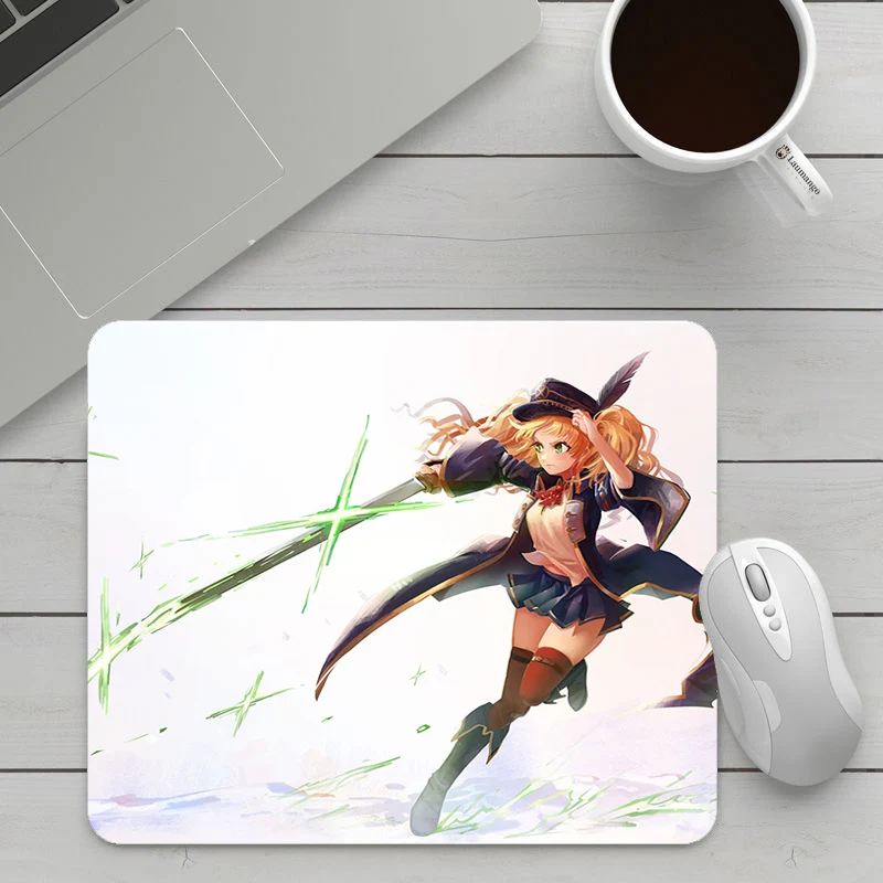 

Small Cartoon Mousepad With Cartoon Pattern of Granblue Fantasy Gaming Mouse Pad Anime Sexy Pc Accessories Gaming Varmilo Stitch