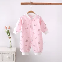spring infant baby boys girls romper playsuit overalls cotton long sleeve baby jumpsuit newborn clothes