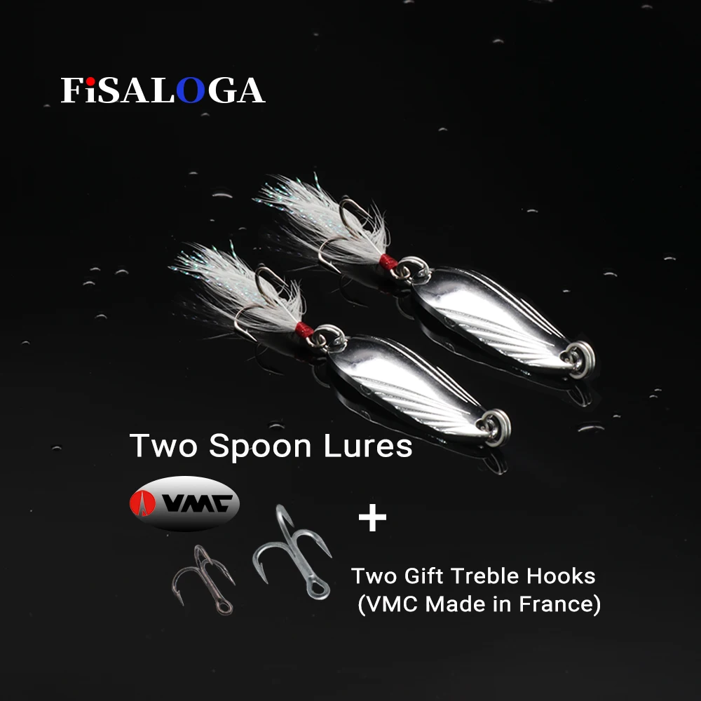 Металлическая приманка ложка золотистый и серебристый цвет Φ 8 г 13. Искусственная