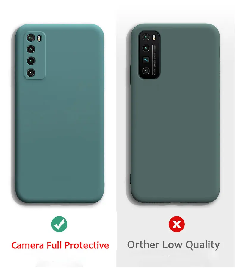 for oneplus nord n100 case liquid silicone soft camera lens protection phone case for oneplus 9 pro 1nord 18t back cover shell free global shipping