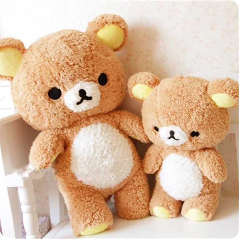 Большой размер Rilakkuma карикатура коричневый плюшевый мишка плюшевая кукла мягкая