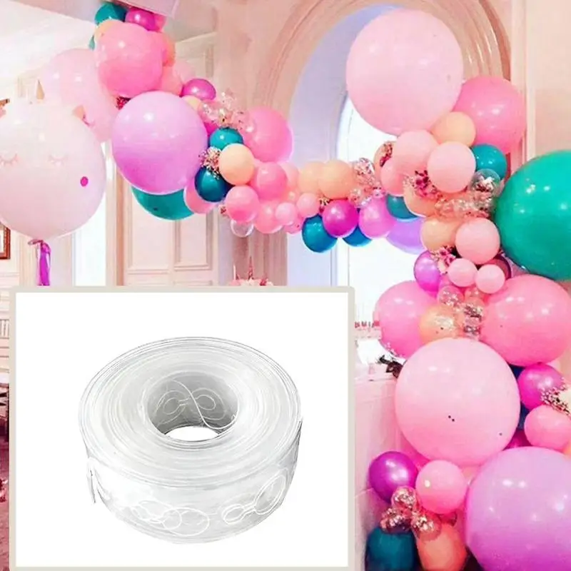 5 м двойное отверстие цепочка для воздушных шаров с одним отверстием фон дня