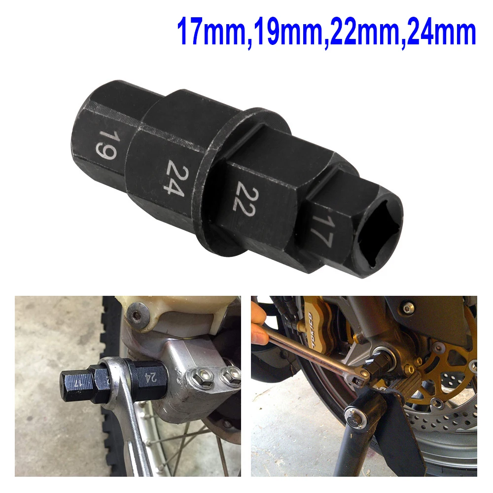 

Hex Spindle Removal Tool Metal Axle For Honda/Kawasaki/Suzuki Motorcycle