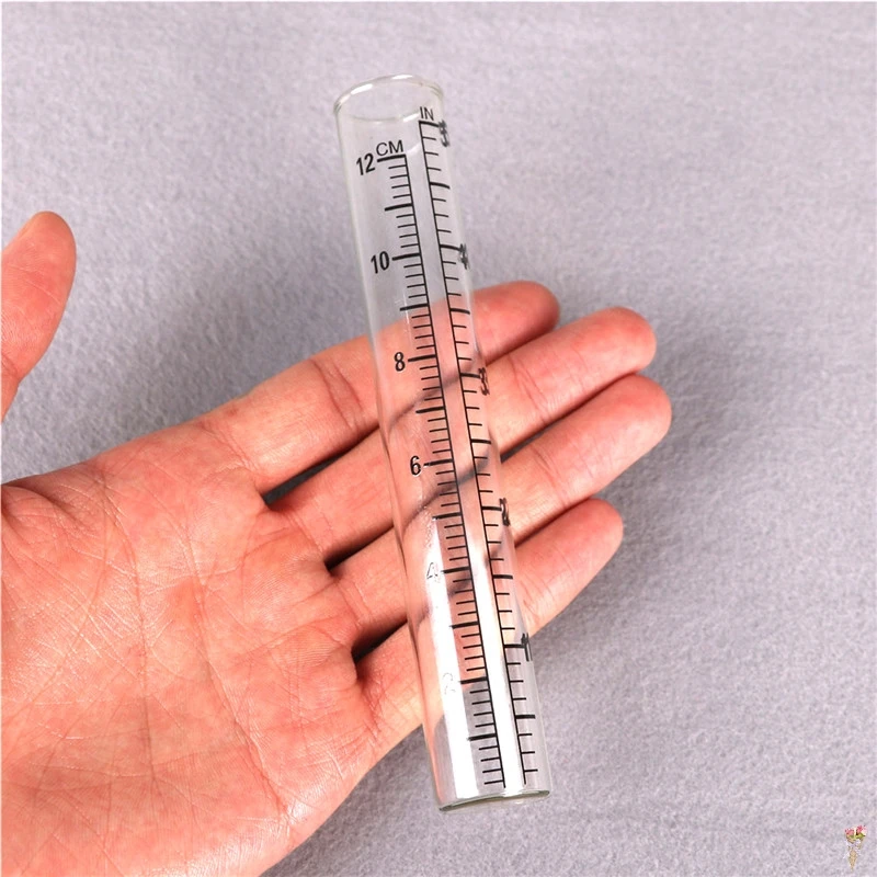 

1Pc 14 X2.2cm Glass Rain Gauge Replacement Tube For Laboratory Outdoor Home Garden Yard Supplies