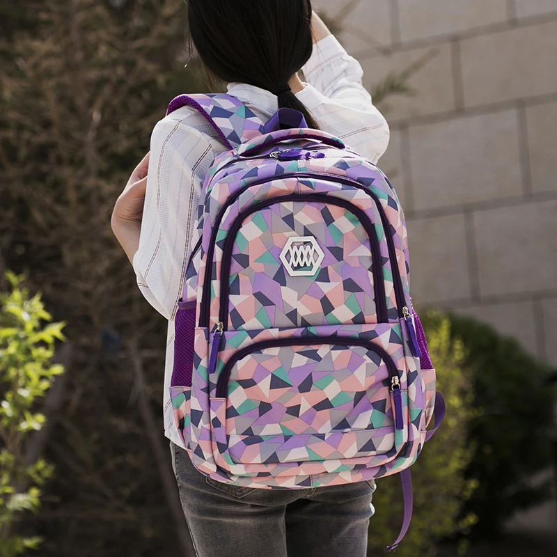 Рюкзак Детские школьные рюкзаки для девочек Водонепроницаемая дорожная сумка