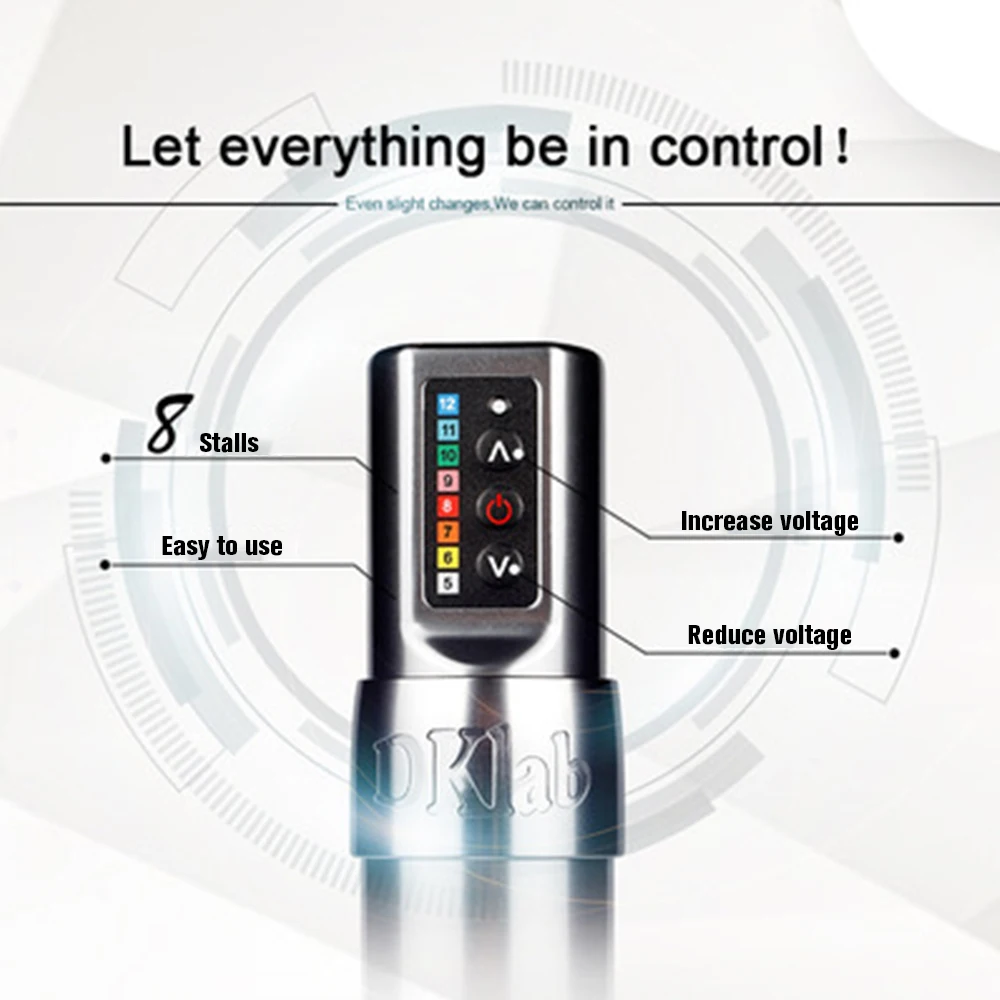 Ручка для тату-машинки DKLAB профессиональная беспроводная ручка тату